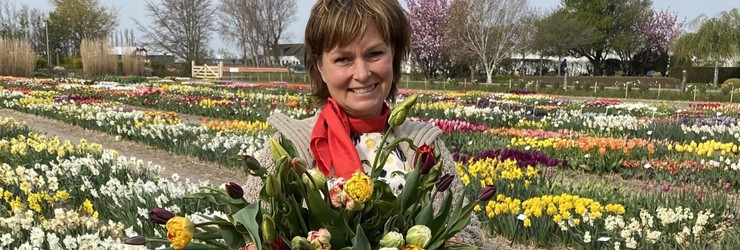 Tulpen | Blumenstrauß pflücken | Die Tulperie | Lachen