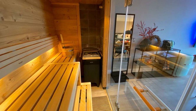 North Suite | Sauna view