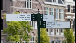 Leiden walking route